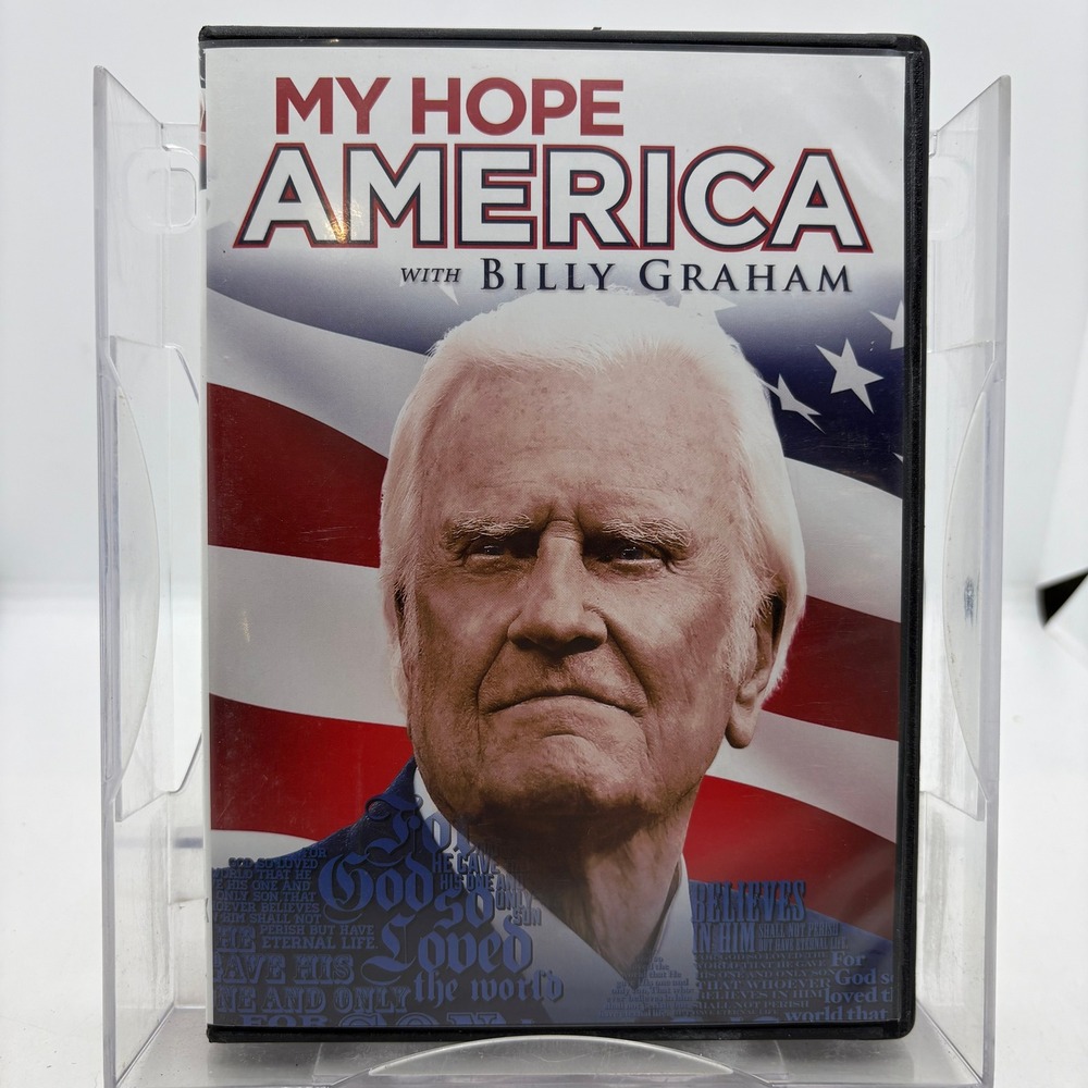 My Hope America with Billy Graham 3-DVD Set Pure Flix PFEGEN027 Matthew Manual